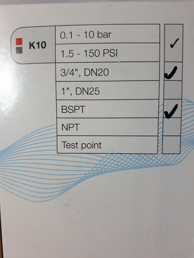 שסתום אוויר קינטי לקווי השקיה ראשיים BERMAD ברמד K10